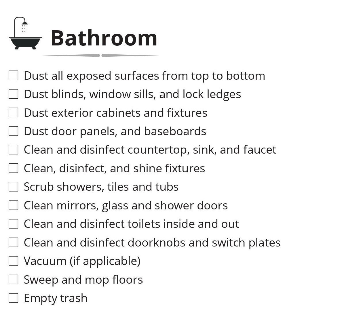 Bathroom Cleaning - Thorough Janitorial